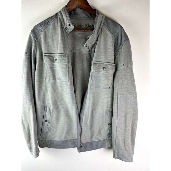 Mens Calvin Klein body fit lightweight jacket XL - Picture 1 of 7